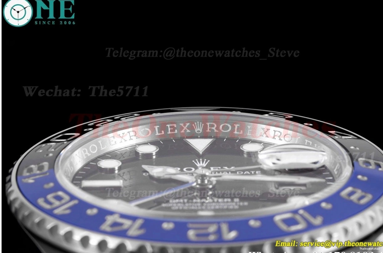 126710 904L VR3285 C+F Master V2 II SS GMT 40mm SS Batgirl Jub 0328